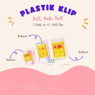 Plastic Clip 4X6 Ziplock Zipper 4 X 6 cm