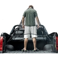 Cargo Net for Pickup Truck Bed, Trucks Cargo Net Mesh Organizer, 4'x4' Stretch to 7'x7' Highly Elast