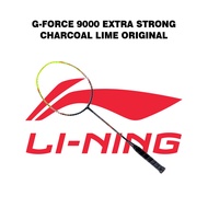 Raket Badminton Lining G-Force 9000 Extra Strong Charcoal / Lime Original