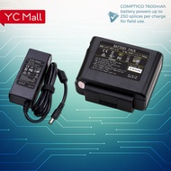 COMPTYCO Fiber Fusion Splicer Battery BT101 and Power Supply Adapter 65W 13.5V 4.81A for A-81S FS-60