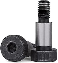 2Pcs Wood Screw M5 M6 Steel Hex Hexagon Socket Cap Head Shoulder Roller Bearing Screw Bolt,8mm x2pcs