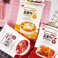 ☞⊙♚Yopokki Halal Topokki Instant Tteokbokki Rappokki Rice Cake Korea Original Hot Spicy Jjajang Chee