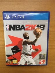 PS4 美國職業籃球 NBA 2K18 中文 English 2018 Kyrie Irving 光碟無刮