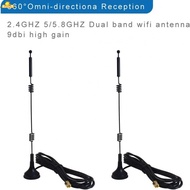 9dBi WiFi Antenna Dual-band Intelligent Switching 5GHz/5.8GHz High Speed