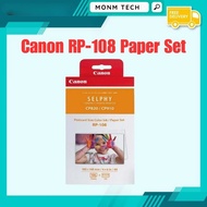 [Ready Stock] Canon RP-108 Selphy RP-108IN CP Ink & Paper Set Color Ink Original