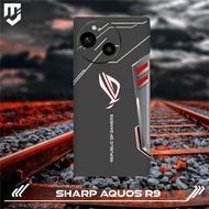 Skin HANDPHONE 2PCS SHARP AQUOS R9 ROG
