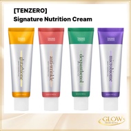 TENZERO Signature Nutrition Cream 50ml (4 Types) Glutathione Anti-Wrinkle Dexpanthenol Microbiome Mo