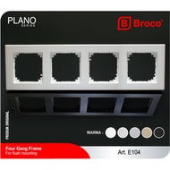 Plano E104 Four Gang FrameBroco