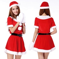 2025 New Christmas-Themed Red Dress Costume for Women - Ideal for Parties and Stage Shows