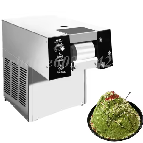 Commercial Snow Ice Cream Machine Milk Snowflake Ice Maker 1100W Bingsu Shaved Snowflake Ice Bingsu 