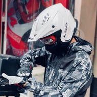 LS2 Imported Safety Helmet 3/4 Cover OF606 SOLID JEANS Retro Hat Coaster