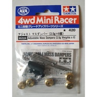 Tamiya 95324 Adjustable Mass Dampers (2.5g Weights x 6) Original