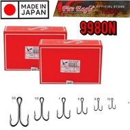 (MADE IN JAPAN) 100PCS MATA KAIL DOUBLE HOOK FIRE EAGLE 9980N X SHARP POINT MADE FROM HIGH QUALITY M