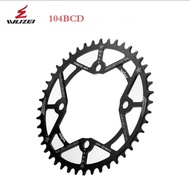 WUZEI bicycle sprocket for 104BCD crankshaft code T3565 - 44T