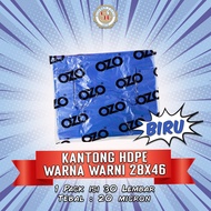 Kantong Plastik Kresek Warna-warni UK 28x46 HDPE