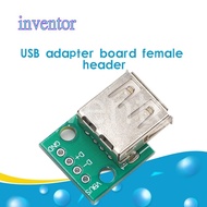 5pcs Type A Female USB To DIP 2.54mm PCB Connector Female USB PCB Board Connector USB PCB Socket USB