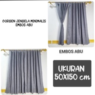 gorden jendela 1 kaca  gorden jendela 2 kaca murah gorden jendela kamar tidur