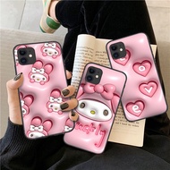 for Huawei Y5P Y6P Y7A Y8P Y9A Y6 Y7 Prime 2018 soft Case TY5 3D cartoon Melody