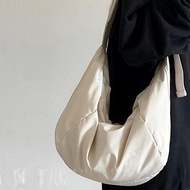 diagonal straddle bag, Korean dumpling bag, fluffy shoulder bag