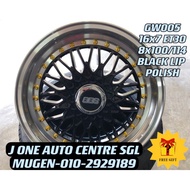 NEW RIM 16 BBS VIOS YARIS MYVI ALZA WIRA WAJA PERSONA SATRIA NEO HONDA HATCHBACK JAZZ CITY