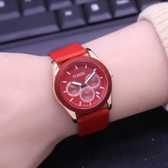 Jam tangan Fossil wanita tali kulit terbaru premium 154 Jam Tangan Cewek Model Alexandre Christie Ja