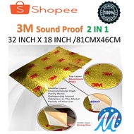 3M CAR SOUND PROOF  HEAT INSULATION LAYER/SOUND DEADENING 80cmx51cm