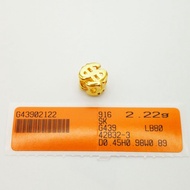 Yon Hing Bead Pdr Dollar Emas 916