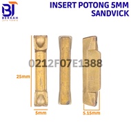SANDVIK Sandvic 5mm Cutting Lathe Insert Suitable for RF123 TTER Holder Not MGMN
