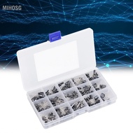 Mihosg Electrolytic Capacitor  0.1uF‑330uF 15 Value Capacitors for Radio TV