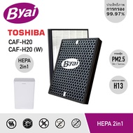 ( PRO+++ ) โปรแน่น.. แผ่นกรองอากาศ HEPA 2in1 Filter สำหรับ TOSHIBA เครื่องฟอกอากาศรุ่น CAF-H20, CAF-H20 (W) ราคาสุดคุ้ม เครื่อง ฟอก อากาศ เครื่อง กรอง อากาศ เครื่อง ฟอก อากาศ แบบ พก พา เครื่อง ฟอก อากาศ ใน รถ