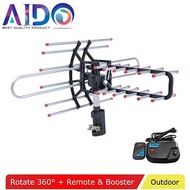 Outdoor digital TV Antenna + Remote + TV Booster Q 950