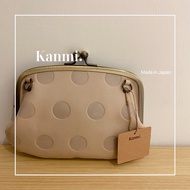 Kanmi. 職人手作經典質感牛皮手拿包 口金手提包 母親節禮物