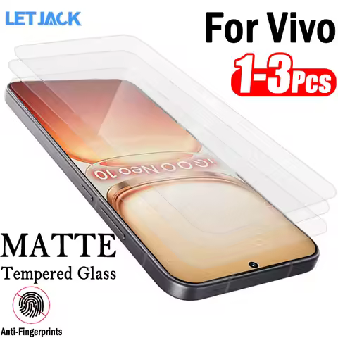 1-3Piece Anti-fingerprint Matte Tempered Glass for Vivo iQOO Neo11 10 9 9s Pro+ Frosted Screen Prote