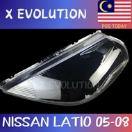 NISSAN LATIO 05 06 07 08  HEADLAMP COVER / HEADLIGHT COVER / HEADLAMP LENS / HEADLIGHT LENS