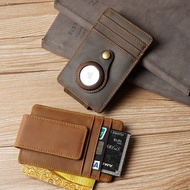 【Store promotion】NEW RFID, Wallets,Card holders,Apple tracker sleeve wallet, 【Air Tag】locator, leather, card bag