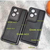 Case oppo a79 5g reno 11 5g reno 11f reno 11 pro 5g black case leather pro black Orange Skin case
