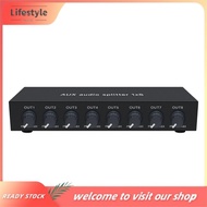 [Lifestyle] AUX Audio Splitter Multi Headphone Audio Splitter Amplifier Stereo Audio Amp Adapter Hea