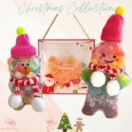 Candy Cottage Christmas Collection - Ginger Breadman, Christmas gift, Gummy Bottle, Bear Gift, Cute Gift, Xmas Gift