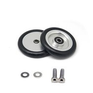 nov Wheel  / Silver - light weight easy wheel for Brompton (both side usable)