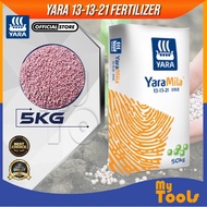 M.Machinery YaraMila 13-13-21 (5KG) Baja YaraMila Compound Fertilizer Yara Baja Subur (5KG)