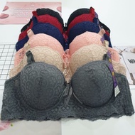 Women's Bra 40/42/44/46 Cup B Thick Foam jumbo Bra 3 Hooks Adult Women