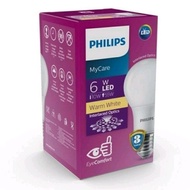 Philips LED Bulb 6W 6W 6Watt 6 Watt (3000K Warm White)