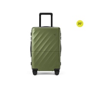 NinetyGo : กระเป๋าเดินทางล้อลาก ทรงทรังค์ รุ่นริปเพิล (Ripple 90L03) : เขียว