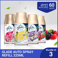 [Bundle of 3 Pieces x 225ml] Glade Automatic Spray Refill 225ml x 3 Pieces