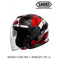 HELMET SHOEI J-CRUISE 3 WHIZZY TC-1 (red/black) (XL)