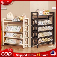 STOCK Stainless Shoe Rack Shoe Shelf Indoor Outdoor Storage Organizer Rak Kasut Rak Murah Shelf 鞋架