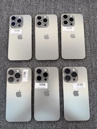 Apple 15 pro 256gb / 512gb  sliver (全部任揀）行貨雙卡超靚仔
