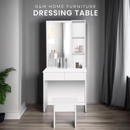 Meja Makeup Cermin Dressing Table With Mirror Meja Solek Almari Solek Almari Table Vanity Table Keru