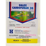 4KG HALEX CARBOFURAN 3G / Furadan / Kumbang Tanduk