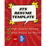SERVICE BUAT RESUME ATS FRIENDLY | PROFESSIONAL RESUME | HIGH QUALITY RESUME